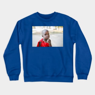 black child Crewneck Sweatshirt